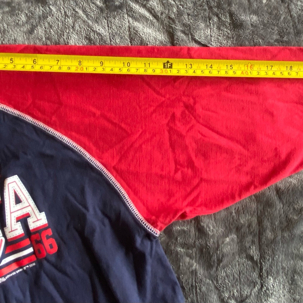 Stitches Navy Tee With Red Logo Patch - image 8